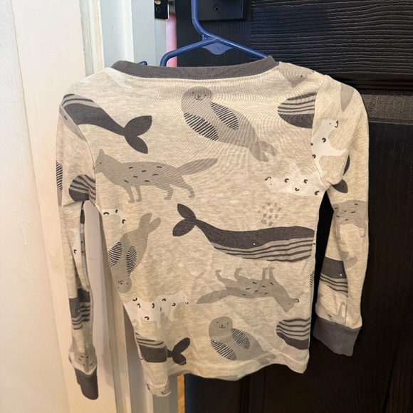 Carter’s Animal Print Long Sleeve Tee (4T) - Picture 3 of 3